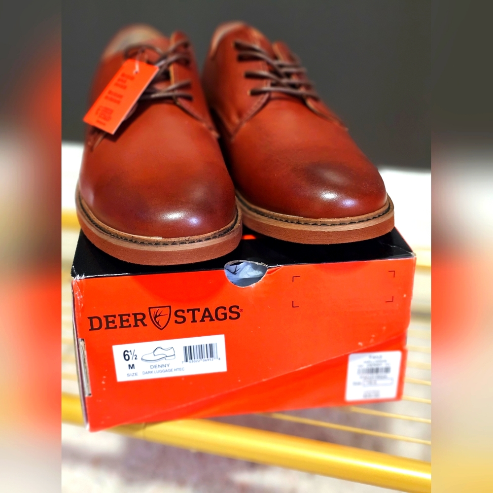 Deer Stags Boy Dress Shoes